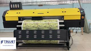 TRUJET M8 Karya Dijital Sublimation Printing Machine [upl. by Picco]