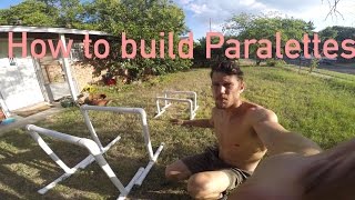 How to make parallel bars at home [upl. by Goodyear]