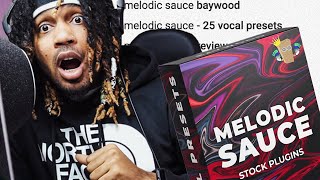 Recording Vocals with Melodic Sauce Vocal Presets  Jordan Baywood Melodic Sauce Presets [upl. by Colson442]