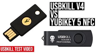 USBKILL V4 professional VS Yubikey 5 NFC [upl. by Missy372]