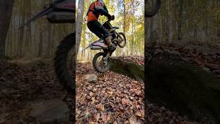 Rock splatter on a dirt bike Sherco 300 dirtbike enduro hardenduro [upl. by Cohen]