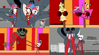 Digital Circus  House of Horrors Season 3  Part 4 Finale FNF Animation [upl. by Oates]