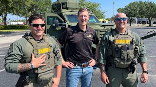 OCSO Live Vehicle Tour SWAT Bearcat and Rook [upl. by Flieger203]