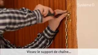 Installer un entrebâilleur de porte [upl. by Edac211]