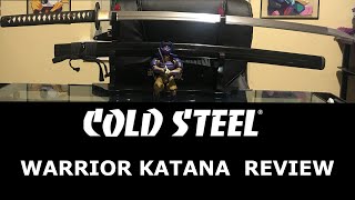 Cold Steel Warrior Katana Review [upl. by Suissac233]