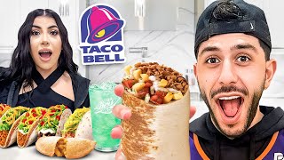 Trying The NEW Taco Bell menu Items [upl. by Namhar]