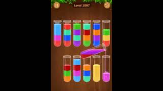 Water Sort  Color Sort Game Level 1801  1810 Walkthrough  PuzzleChallenge ✔️ [upl. by Adnama404]