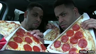 Shopping Fail  Eating Pizza  People Staring  Vlog 24 hodgetwins [upl. by Yojenitsirk744]