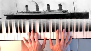 James Horner  Titanic soundtrack  My heart will go on  piano tutorial [upl. by Orwin468]