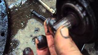 Repairing the drive on a LS 150 New Holland Skid Steer [upl. by Lois]