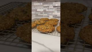 Oatmeal Chocolate Chip Cookies cookies chocolatechipcookies oatmealcookies baking fyp [upl. by Marlin963]