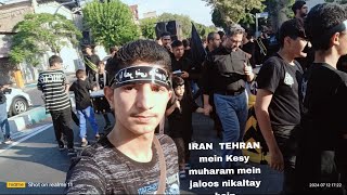 IRAN TEHRAN MEIM KESY MUHARAM MEIM JALOOS NIKALTAY HAIN 😭 [upl. by Consuela]