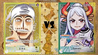 OPTCG  Enel Vs YamatoGY  Hobbyists United  Standard Battle OP7  R4 [upl. by Iegres]