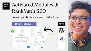 PART 02  Mengaktifkan Modules  Rank Math SEO Tutorials [upl. by Greeley]