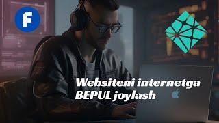 SAYTNI BEPUL INTERNAGA JOYLASH  WEBSITE HOSTING ga YUKLASH  NETLIFYCOM DAN REGISTRATSIYA QILISH [upl. by Arehc103]