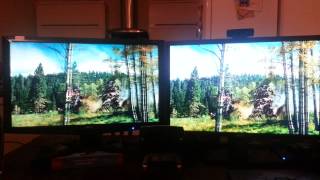 TN vs IPS Monitors Acer GD245hq VS Dell Ultrasharp 2412M [upl. by Sophia]