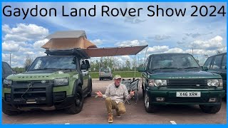 Gaydon Land Rover Show Highlights 2024  Range Rover CSK  New Defender Wrap Reveal  P38 30th [upl. by Atiral]