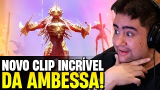 ME CHAMARAM DE LOUCO MAS KINDRED PANTHEON SWAIN E KATARINA REAGI AO CLIP DA AMBESSA [upl. by Maressa24]