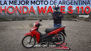 HONDA WAVE 110 S  LA MEJOR MOTO DE ARGENTINA  PRUEBA DE MANEJO [upl. by Kittie]