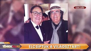 Al Bano interviu Ungaria [upl. by Aikcir]