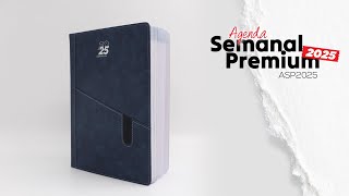 Agenda Semanal Premium 2025  ASP2025 [upl. by Annalla]