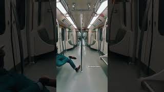 Delhi Metro Aesthetics ❤️ delhimetro explorepage delhi aesthetic ig love travel yt metro [upl. by Trela666]