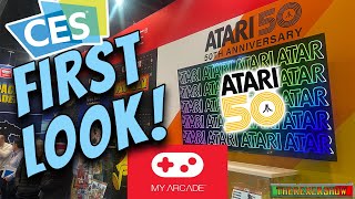 quotMY ARCADEquot ATARI GameStation Plus FIRST LOOK At CES 2023 [upl. by Korwin]