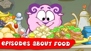 KikoRiki 2D  Best episodes about Food  Cartoon for Kids [upl. by Leiram]