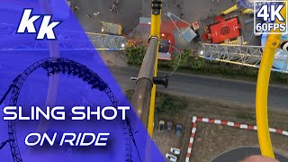 Sling Shot Europark Vias Plage 2020 On ride4K 60 fps [upl. by Franzoni]