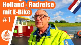 HollandRadreise mit EBike und Zelt  über Veluwezoom und Apeldoorn nach Heerde 1 [upl. by Elleinad]