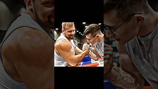 Devon Larratt showed real strength of Sarychev 🥶 armwrestling trending devonlarratt shorts [upl. by Redienhcs]