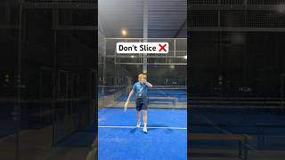 𝐒𝐭𝐨𝐩 𝐒𝐥𝐢𝐜𝐢𝐧𝐠 ❌ 𝐔𝐬𝐞 𝐓𝐨𝐩𝐬𝐩𝐢𝐧 padel tips [upl. by Alcina]