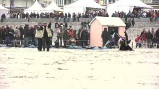 3 Stacks of 6 kites 2 of them of North Shore Radical Kites  Team Impossible  Berck 2009 [upl. by Giuditta770]