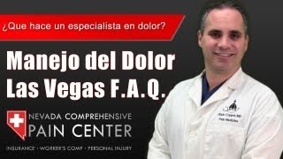 Especialista del dolor en Las Vegas ¿Que hace un especialista en dolor [upl. by Notyard475]