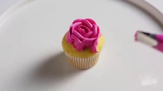 Cake Boss Cupcake Calendar May  Spring Rose in Bloom Cupcake Tutorial [upl. by Munafo]