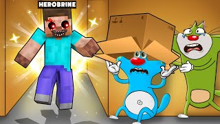 Roblox Oggy Got Cought By Deadly Monster With Jack [upl. by Anitnoc366]