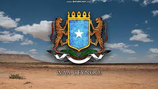 National Anthem of Somalia  Qolobaa calankeed [upl. by Irotal]