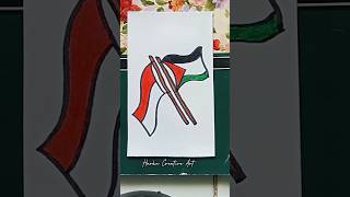 Bendera Indonesia amp Palestina 🇮🇩🇵🇸 shortsdrawing [upl. by Melva433]