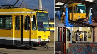 Tramvaiele M6D și M8C ale CTP Iași  Partea a IIIa [upl. by Nocaj706]