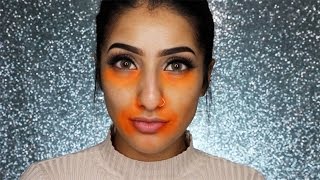 How To Colour Correct  IndianAsianWarmOliveDark Skin [upl. by Sirovart]