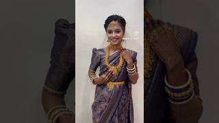 Engagement bride southindianlook engagementlook makeuplook Makeupbysayali makeupartist [upl. by Talbot490]