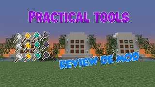 PRACTICAL TOOLS 1163 REVIEW DE MOD  Minecraft [upl. by Zonnya]