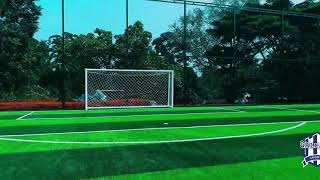 Artificial turf for Football  Installation  Gallant Sports [upl. by Kendall]