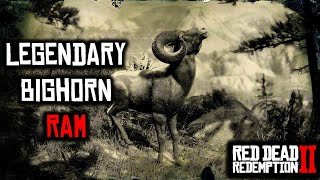 Legendary Bighorn RAM in RDR2 Location [upl. by Marlane]