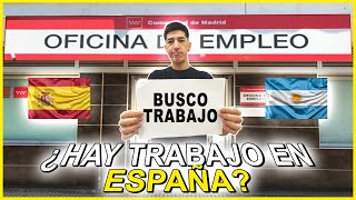 ¿HAY TRABAJO EN ESPAÑA 🇪🇸 [upl. by Yelnik]