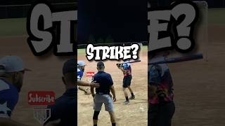 Ball or Strike You Make The Call softball slowpitchsoftball slowpitch strikeout backwardsk [upl. by Aliuqa]