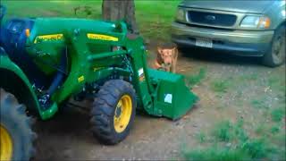 John Deere 3038e Hydraulic Malfunction [upl. by Landahl]