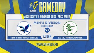 ATENEO vs DLSU  GAME 3 NOVEMBER 16 2022  VLeague 2022 Collegiate Challenge [upl. by Ajram147]