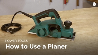 How to Use a Planer  Woodworking [upl. by Latham]