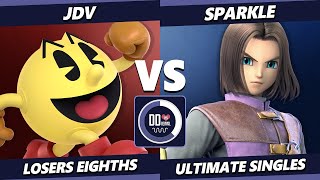 DD 15 Revival TOP 8  JDV PacMan Vs SPARKLE Hero Smash Ultimate  SSBU [upl. by Kcirdnek]